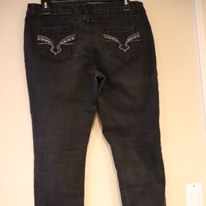 D jeans skinny black